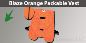 Blaze Orange Hunter's Vest