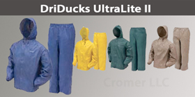 DriDucks Ultra Lite II Golf Rain Gear