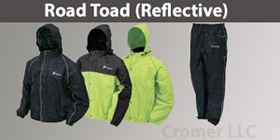 Road Toad Reflective Men's Rain Gear
