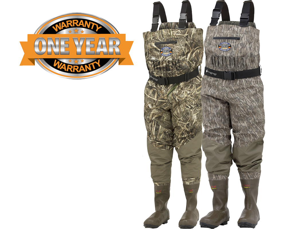 Grand Refuge 2.0 Bootfoot Camo Waders (STOUT) - Frogg Toggs